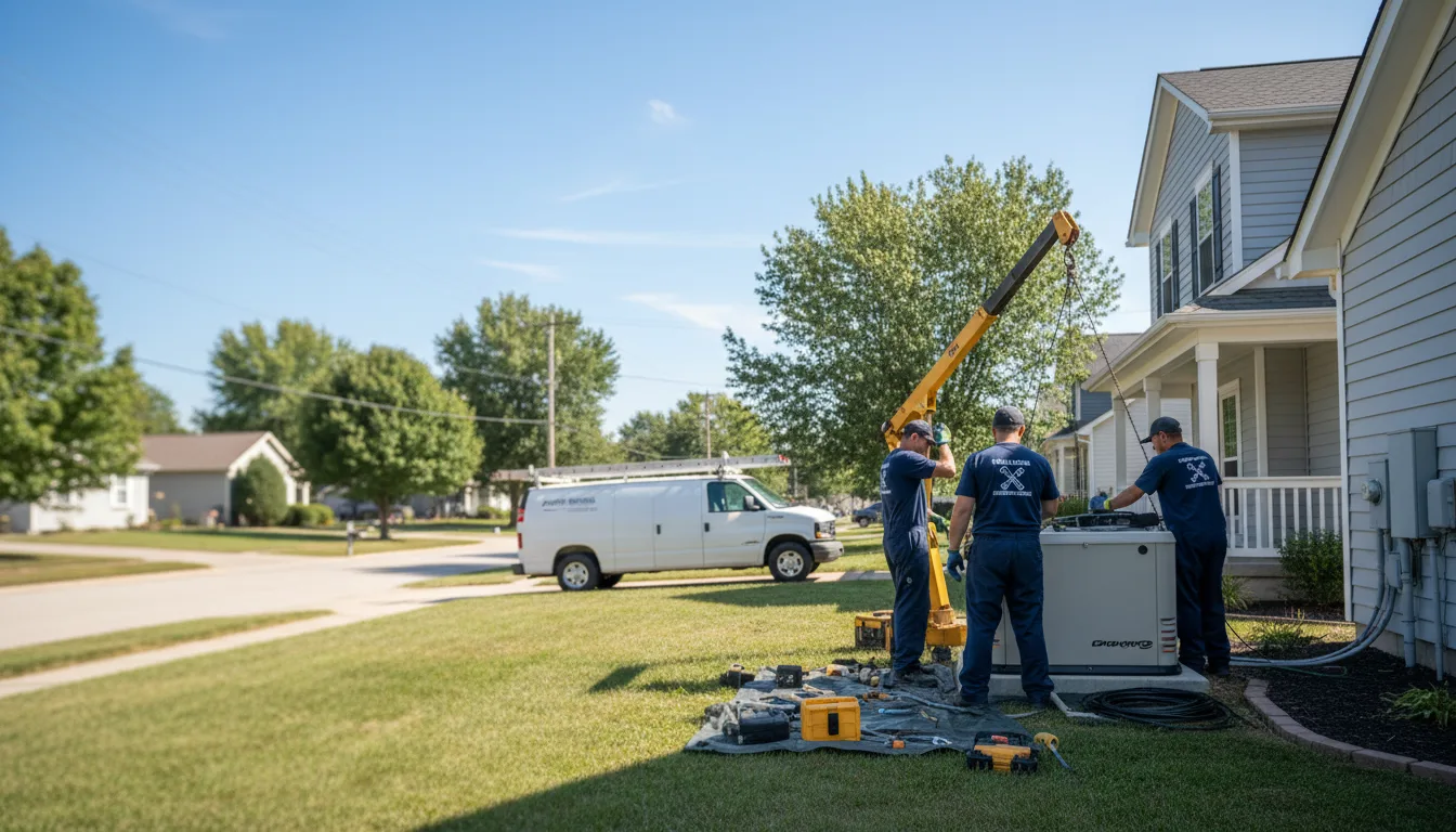 Generator Installation in East China, MI near me
